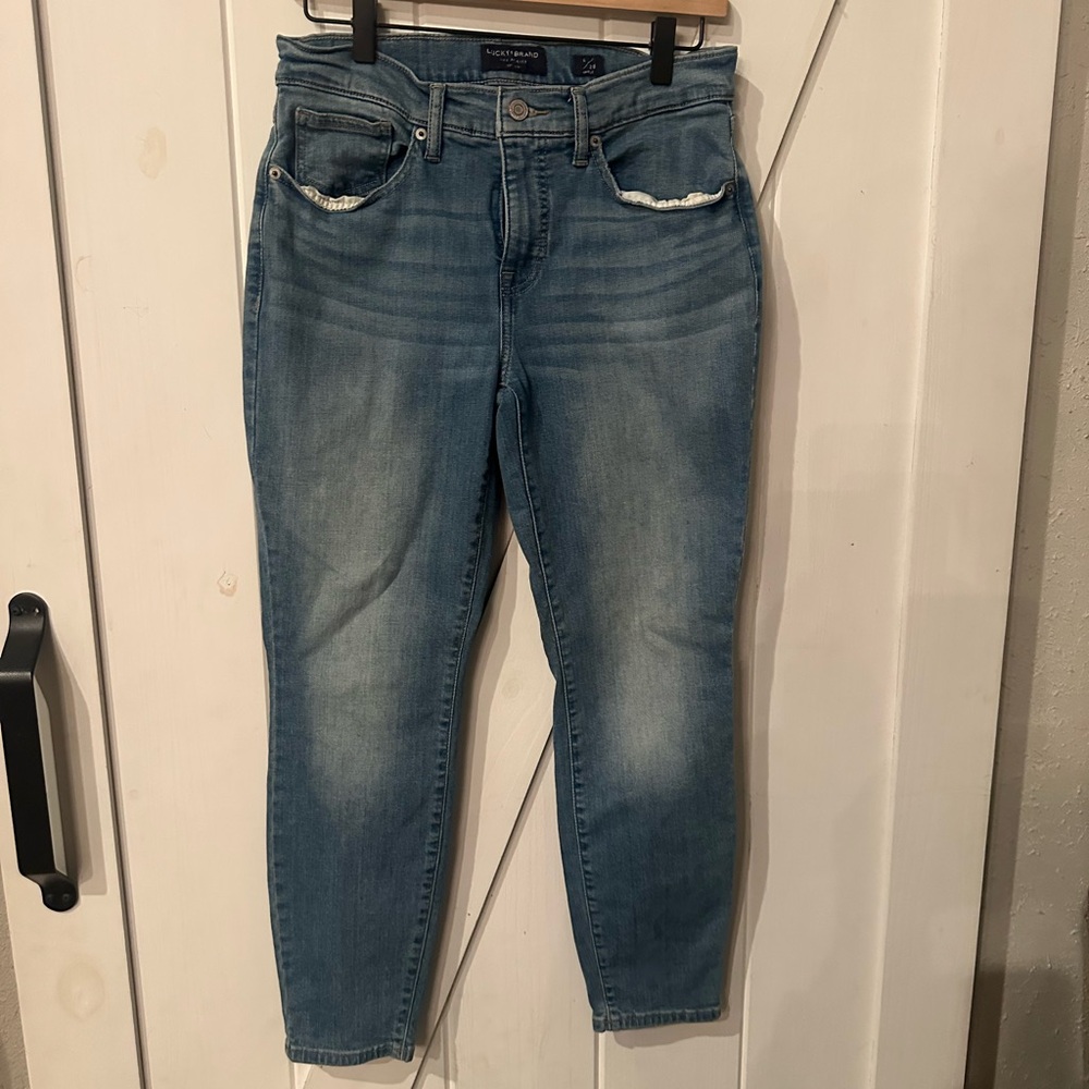 Lucky Brand Denim Cropped Jeans